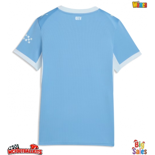 Manchester City Replica Home Stadium Shirt for Women 2026-27 Short Sleeve